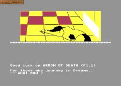 Arrow of Death: Part 1:  