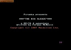 Big Sleaze:  