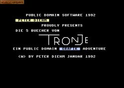 Screen - Die 5 Buecher von Tronje