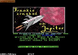 Frankie Crashed on Jupiter:  