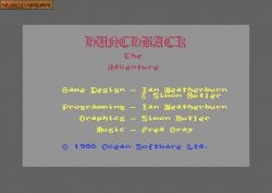 Screen - Hunchback the Adventure