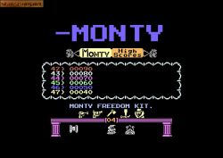 Screen gry Monty on the Run: 