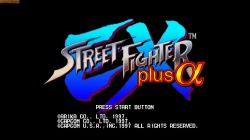 Obrazek z gry Street Fighter EX Plus α