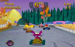 Screen gry Nicktoons Racing: 