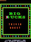 Big Bucks:  