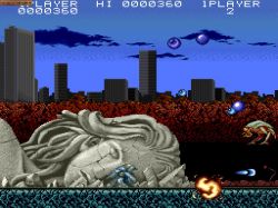 Screen gry Act-Fancer Cybernetick Hyper Weapon: 