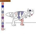 Color A Dinosaur:  