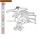 Color A Dinosaur:  