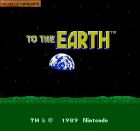 To The Earth:  