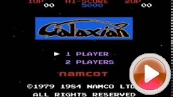 Screen gry Galaxian: 