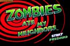 Screen gry Zombies Ate My Neighbors:Ekran tytułowy 