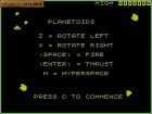 Planetoids: Gra Planetoids ( Psion Software Ltd. ) 