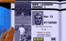 Advantage Tennis: Informacje o zawodniku. 
