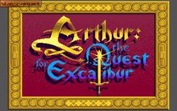 Arthur: The Quest For Excalibur: Logo gierki Arthur - The Quest For Excalibur. 