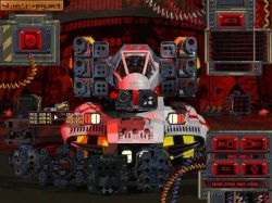 Screen gry Bedlam 2: Absolute Bedlam:Uzbrojenie swojej maszyny, nie wszystkie bronie... 