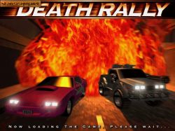 Screen gry Death Rally	:Logo Death Rally! 