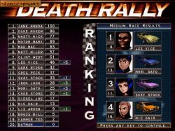Screen gry Death Rally	: