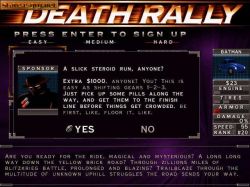 Screen gry Death Rally	: