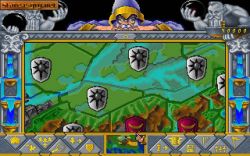 Fantasy Empires: Mapa. 