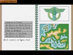 Operation Europe: Path to Victory 1939-45: Wybór scenariusza. 