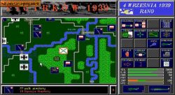 Piotrków 1939: Główny ekran rozrywki na którym zarządzamy... 