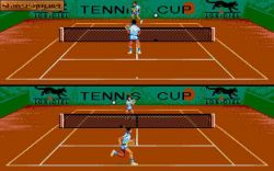 Screen gry Tennis Cup:Rozpoczęcie meczu!. 