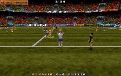Vr Soccer 96: Rzut z autu. 