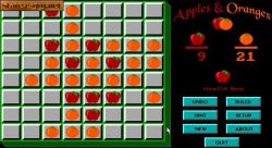Screen gry Apples and Oranges:Naszym celem jest tak grać, aby mieć jak... 