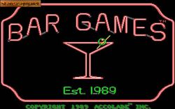 Bar Games: Logo. 