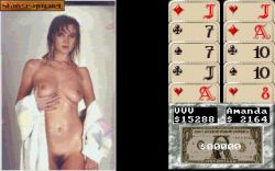 Cover Girl Strip Poker:  
