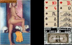 Cover Girl Strip Poker:  