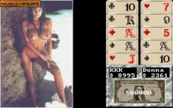 Cover Girl Strip Poker:  