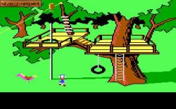 Screen gry Donald Duck's Playground:nieco rozbudowany plac zabaw 