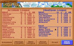 Screen gry Hardball 3:Tryb League. 