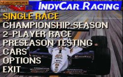 Obrazek z gry IndyCar Racing