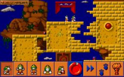 All New World of Lemmings: Egipskie Lemmingi. 