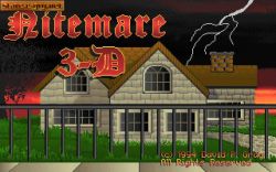 Screen gry Nitemare 3D:Logo Nitemare. 