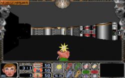 Screen gry Nitemare 3D:Jedna z broni, magiczna różdżka. 