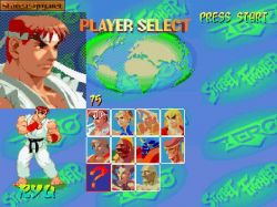 Obrazek z gry Street Fighter Zero