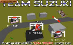 Team Suzuki:  