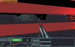 The Terminator: Future Shock: Laserowe ogrodzenie, dotknięcie powoduje straty... 