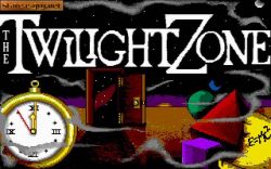 The Twilight Zone: Logo gry The Twilight Zone. 