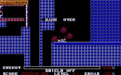 Thexder: Nasz robot w rozsypce... game over! 