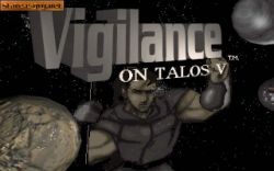 Vigilance On Talos V: Logo gry Vigilance On Talos V. 