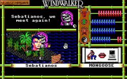 Screen gry Windwalker: A Tale From Moebius:Oj nie dobrze, przyszła po nas śmierć. 