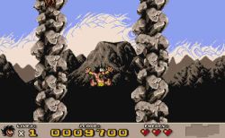 Obrazek z gry Prehistorik 2