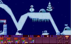 Screen gry Lemmings 2: The Tribes: 