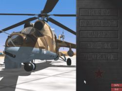 Obrazek z gry HIND: The Russian Combat Helicopter Simulation