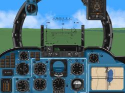 HIND: The Russian Combat Helicopter Simulation: kabina pilota 