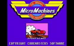 Obrazek z gry Micro Machines